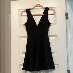 Forever 21 Black Sleeveless Mini Dress